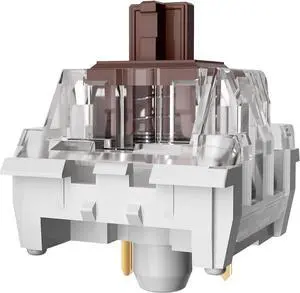 Gngzyte Mechanical Gaming Keyboard Brown Switches,3 Pin 50gf RGB SMT Tactile Switch,Dustproof and Waterproof Switch (Brown,108PCS)