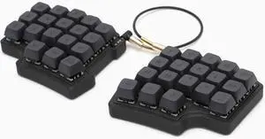 SZRKBD Portable Mini 35 Layout Split Hot-swappable MX Mechanical Keyboard Wired North RGB Vial Sofeware Fully Proggrammble (Full Keyboard)