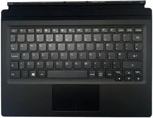 UK Keyboard Compatible with Miix700-12ISK Compatible Replacement with Black Palmrest