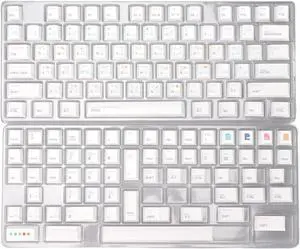 136 Keys PBT Keycaps Set, Original Height Design, Sturdy and Comfortable for DIY Mechanical Keyboard, Advanced Five Sided Sublimation Technology (AI)