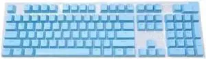 104 Pcs DIY Mechanical Keyboard Keycaps Set Backlit Key Cap Fit for Cherry/Kailh/Gateron Keycap(Blue)
