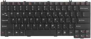 US Keyboard Compatible with F41 F31G Y510A F41G G430 G450 3000 C100 C200 C460 C466 Y330 Y430 F41A(Black)