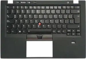 Latin Keyboard Compatible with X1 Carbon 1st Gen 2013 with Palmrest Upper Backlight Compatible Replacement
