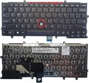 US Keyboard Compatible with X230S X240S X240I X240 X250 X260S X270 Compatible with 04X0177 04Y0900 Black Keyboard(NO Pointing Stick)