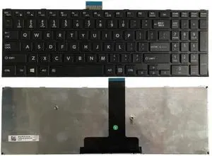 US English Keyboard Compatible with Satellite Pro R50-C Tecra A50-C Z50-C A50-C1510 A50-C1520 Z50-C1550