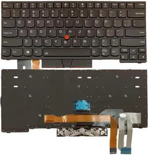 Backlit US Keyboard E480 L480 T480S Compatible with Replacement SN20P33430