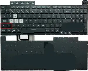 Spanish Keyboard Compatible with FX506U FX506IH FX506L FX506II FX506LI FA506 FA506Q FA506U FX706 FX706U FX706II FX706LI FA706 FA706IH FA706II