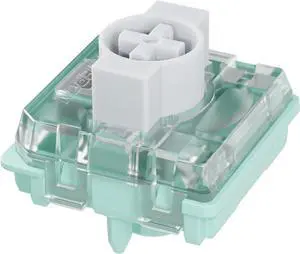 GATERON Low-Profile Magnetic Jade Keyboard Switches, HiFi Sound Linear Factory Pre-lubed Permanent Magnet Freely Setting Pre-Travel Key Switches for Magnetic Gaming Keyboard(70PCS)