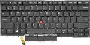 Backlit Keyboard Compatible with X1 Carbon 7th Gen 9th Gen 2019 Models 20QD 20QE 20R1 20R2 Russian Layout