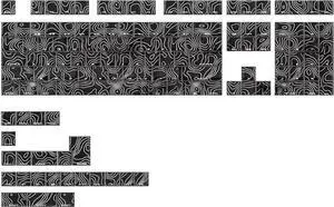 YIBAISI 131Keys Side Backlit Keycap Set Side Print Ergonomic Backlit Keycaps for Mechanical Keyboards Extended Use