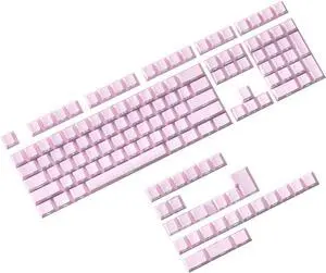 Side Backlit Keycap Set Side Print 136Keys, Ergonomic Keycaps for Mechanical Keyboards Extended Use