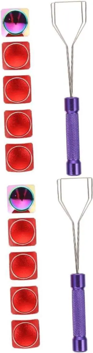 3 Sets Metal Keycaps Mechanical Keyboard Keycap Durable Keycap Colorful Keyboard Colored Keyboard Universal Keycaps RGB Keycaps Metal Keycap with Key Puller Keycaps with Key Puller(Redx2pcs,1.8X1.8X1C