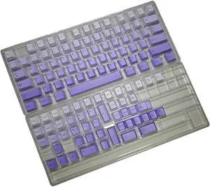 Ubxvamm 125Keys Original Height Dye Sublimation Gradients Keycaps Top/Side Engraveds for Mechanical Keyboards Keycaps