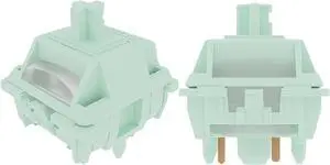 Keyboard Switch Gateron Coral Linear 5Pin 43gf Dual-Stage Spring Pre-lubed Gaming Key Switch,for MX Mechanical Keyboard (72pcs)