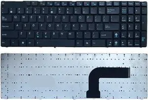 Keyboard Replacement Compatible with K52 K52F K53 K54 K72 K73 A52 A53 A73 U50 N50 N51 N52 N53S N61 N70 N70S N73 G51 G53 G73 X53