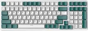 Russian Gaming Mechanical Keyboard for Hot-swap Blue Switch Type-C 100 Keys with Backlit Effects Game Mechanical Gaming Keyboard Green/RedSwitch 100 Keys Russian