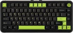 M75 Wired Hall Effect Gaming Keyboard with 8K Polling Rate, 0.128ms Latency, 75% Rapid Fast Keyboard with DKS/MT/TGL/SOCD, Hot-Swappable Magnetic Switch, Knob, RGB Backlits, NKRO