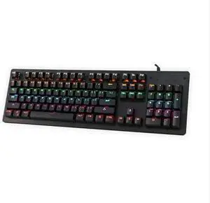 Keyboard English Competitive 26 Key no Flush 87 Key dustproof Game Office Real Mechanical Keyboard