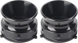 Exquisite Aluminum Alloy Nab Hub Adapters for Studer Easy Loading Device (Black)