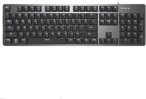 Gaming Keyboard, Backlit Keys, Spill-Resistant, Customizable Keys, Dedicated Multi-Media Keys for PC/Mac Game Mechanical Gaming Keyboard