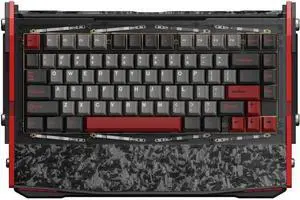 Black Diamond RT Hall Effect Magnetic Gaming Keyboard 75%, 0.04mm Accuracy, 8k Polling Rate, 0.25ms Latency, Leaf Spring Mount Mechanical Feel, Custom Fixed-Wall Magnetic Switch, Shadow Crimson Black Diamond RT Hall Effect Magnetic Gaming Keyboard 75%, 0.04mm Accuracy, 8k Polling Rate, 0.25ms Latency, Leaf Spring Mount Mechanical Feel, Custom Fixed-Wall Magnetic Switch, Shadow Crimson