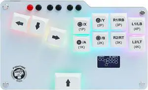 for Fighting Box Keyboard Pre Installed Firmware, Easy to Use, Multiple SOCD Cleaning Modes with Selectable Input Modes for for Fighting Box Keyboard Pre Installed Firmware, Easy to Use, Multiple SOCD Cleaning Modes with Selectable Input Modes for