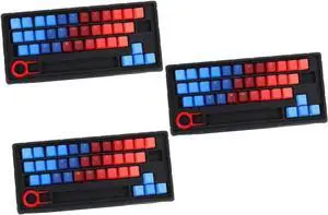 Artibetter 3 Sets Unique Keyboard Keycaps Kit Computer Keycaps Pbt Material 104 Keys Stylish Mechanical Decor