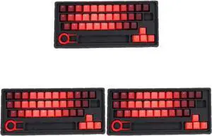 jojofuny 3sets Unique Keycaps for Mechanical Keyboards -Resistant Keyboard Decor Bright Design Easy