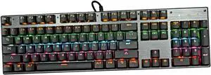 jojofuny Key Mechanical Keyboard Led Backlight Gaming Keyboard for Computer Ergonomic Design