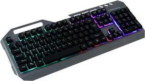 EVGOOGYY Keyboards Backlit Keyboard Game Keyboard Gaming Keyboard Computer Keyboard Gaming Accessories Mechanical Keyboard Shine Machine, Black, 64432