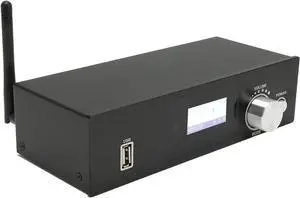 HD Multimedia Interface Sound Decoder, Sound Decoder 100-240V LCD Panel Display Metal 5.1 Analog Output System for HDCP 2.2 HDR for PC for TV (US Plug)