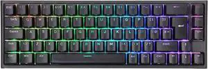 Wired Mechanical Keyboards, 68 Keys USB Type C Connection Compact Gaming Keyboard, Fast Stable Transmission Dynamic RGB Backlit for Win System for OS X System for Computer