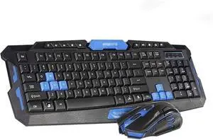 Feiyx Gaming Keyboard and Mouse, Wireless Keyboard and Mouse Gaming Keyboard and Backlit Mouse Combo,USB Wireless Backlit Keyboard,LED Gaming Keyboard Mouse Set,for Windows,Laptop,Notebook,PC,Desktop,