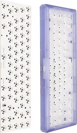 Pomya DIY Mechanical Keyboard Kit, 67 Keys Modular Mechanical Keyboard, Wired Switch Hot Swap RGB Backlit Support 5pin 3pin Switch Gaming Keyboard()