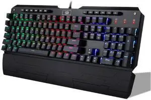 Game Mechanical Keyboard High Performance 108-Key Wired Glow Colorful Backlit Desktop PC Notebook USB Keyboard E-Sports Without Conflict an Unmatched Typing Experience