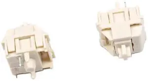 KAILH Cream Speed Pro MX SMD 3 Pin RGB Switches for Backlit Mechanical Gaming Keyboard (75 pcs, Novelty Cream)