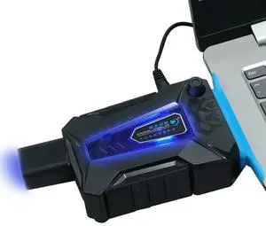 Mini Style  Portable Laptop Cooler USB Air Cooler External Extractor Cooling Fan Laptop 15.6 17-inch Laptop Usb Silent Side Suction Radiator