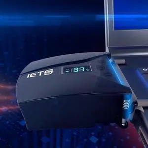USB  IETS GT202 Vacuum HeatsinkExternal Cooling Fan for Gaming Laptop, 13 Adjustable Fan Speeds, Auto-Temp Detection