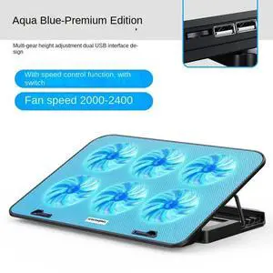 Blue PLUS Core Ice-A9 Laptop Radiator Laptop Inch Cooling Base Silent Exhaust Cooling Bracket Blue PLUS Core Ice-A9 Laptop Radiator Laptop Inch Cooling Base Silent Exhaust Cooling Bracket