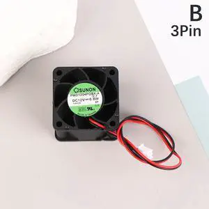 3pin  For Sunon PMD1204PQBX-A 4CM 40MM 4028 12V 6.8W High- Speed Server Cooling Fan 40*40*28MM