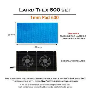 1mm Pad 600  Gaming Laptop Cooler 3 Fan RGB LED Light 4500RPM Powerful Air Portable Foldable Notebook CoolingStand