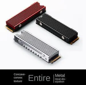 Silver  M.2 2280 Nvme Heatsink M.2 SSD Heatsink Cooling Pad Aluminum Dissipation With Thermal Pad For M2 2280 Ssd