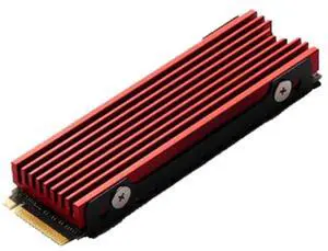 Red  M.2 2280 Nvme Heatsink M.2 SSD Heatsink Cooling Pad Aluminum Dissipation With Thermal Pad For M2 2280 Ssd
