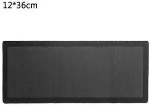 Brown  14x28mm/12x36mm PC Chassis Cooling Dust Filter PVC Net Guard