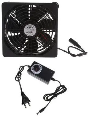 European plug  F3MA 110V 220V Computer Fan Adjustable Speed Controller 2000R for Modem  Box Cooler