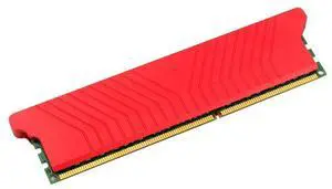 Red  Desktop Computer Single Dual-Sided Memory Radiator Aluminum Alloy Metal Radiator Memory Cooler Heat Sink Heatsink