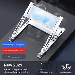 Standard version  Portable Laptop Stand Support Base Notebook Holder Table For Macbook Dual Fan Laptop Cooler Notebook Cooling Pad Bracket