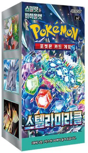 Pokemon TCG: Scarlet & Violet - KOREAN Stellar Miracle Booster Box - sv7