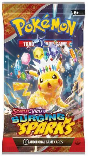 Pokemon TCG: Scarlet & Violet - Surging Sparks Booster Pack - Random Artwork