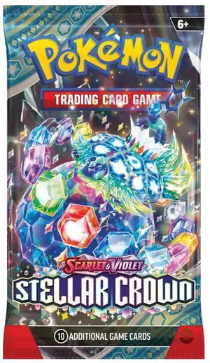 Pokemon TCG: Scarlet & Violet - Stellar Crown Booster Pack - Random Artwork